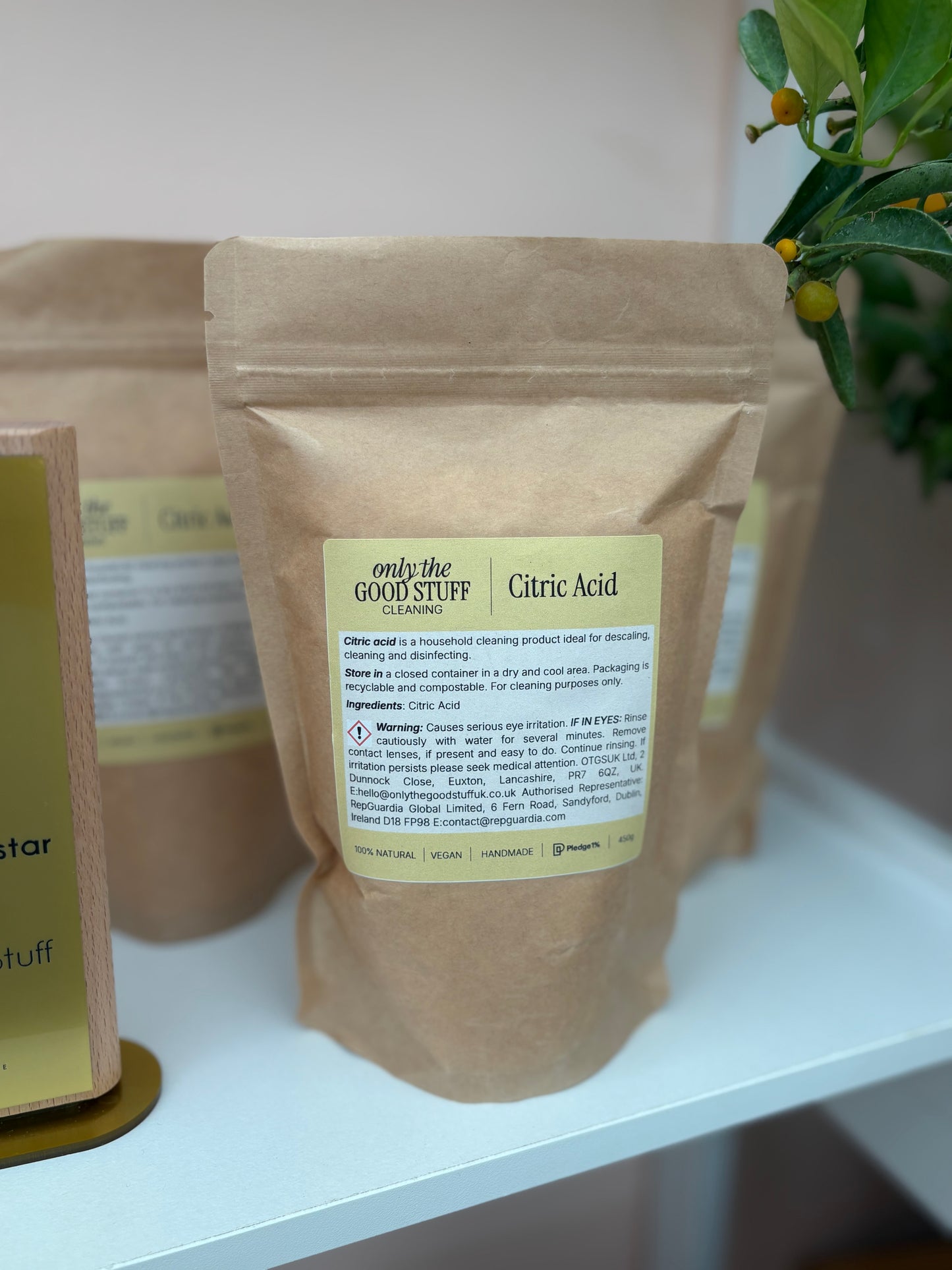 Citric Acid- 450g (Wholesale)
