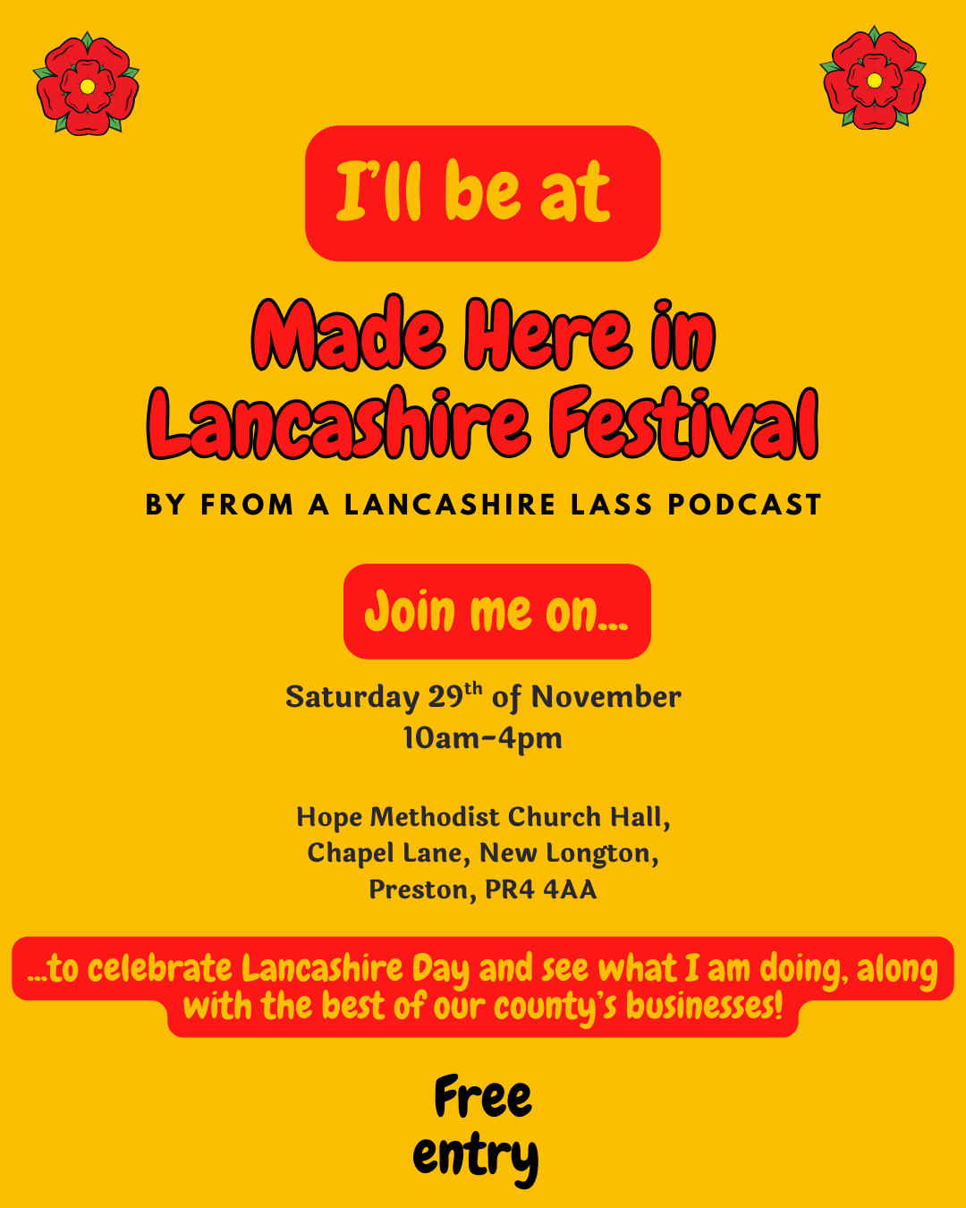 Red Rose Shower Steamer Workshop @ Made Here in Lancashire Festival
