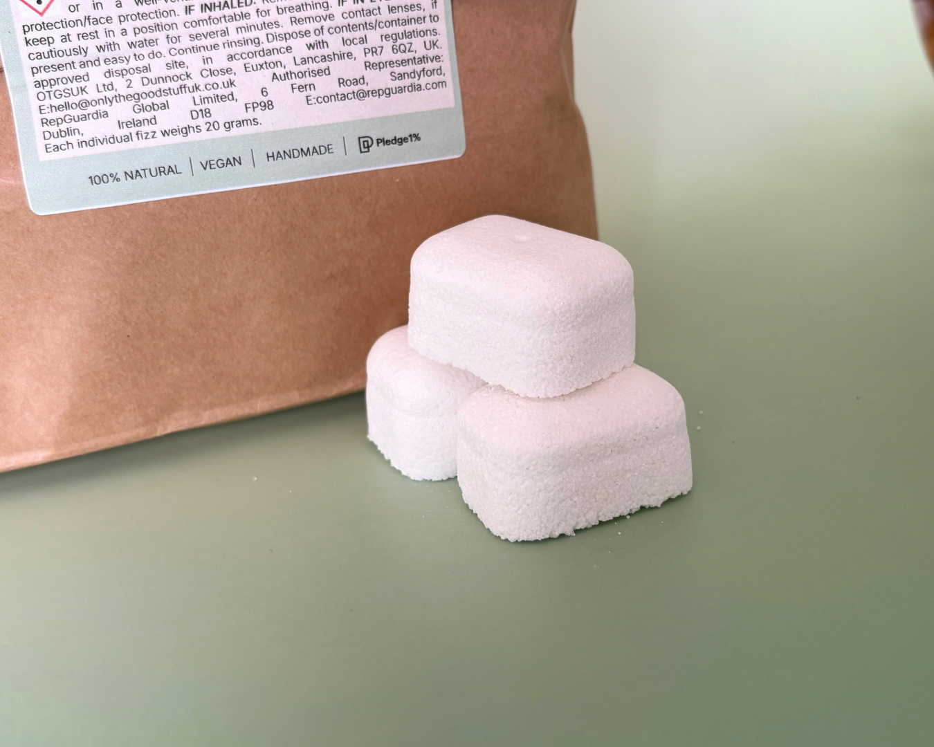 Toilet Fizzes- Lime & Lemongrass