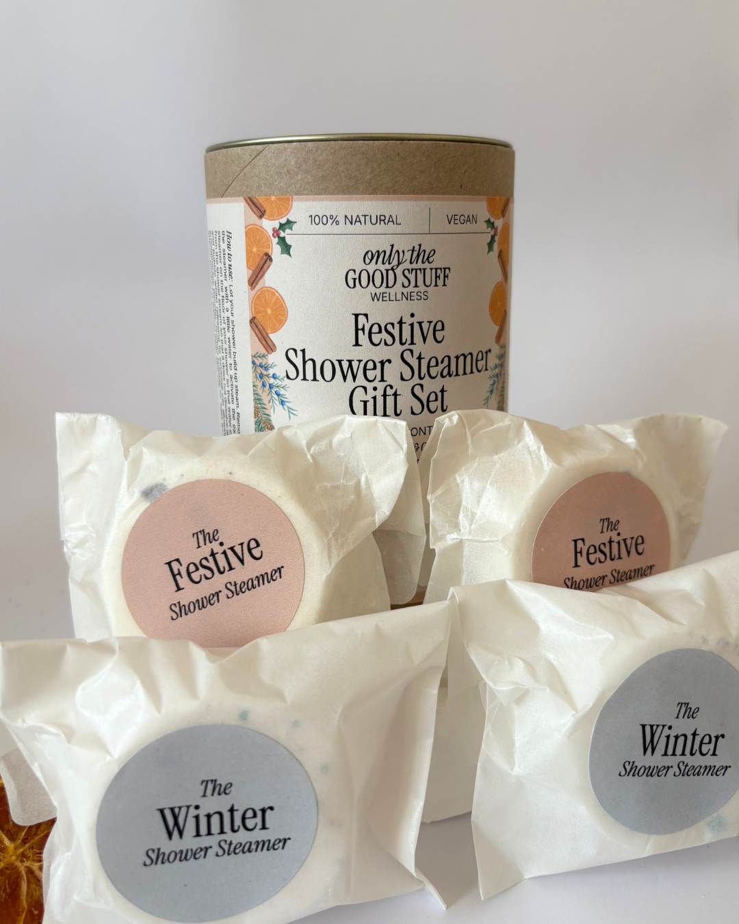 NEW Festive Shower Steamers Gift Set (Wholesale)