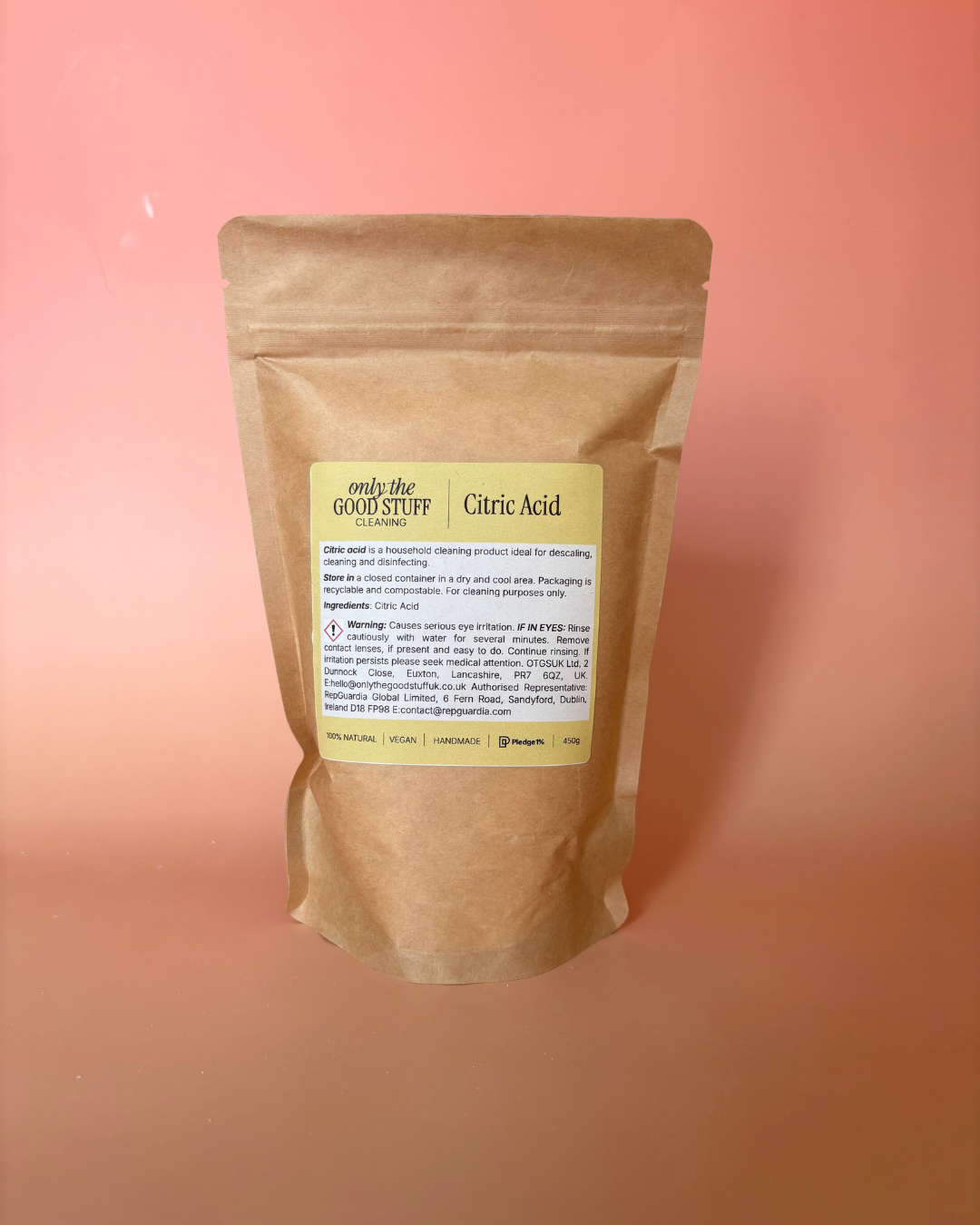 Citric Acid- 450g (Wholesale)
